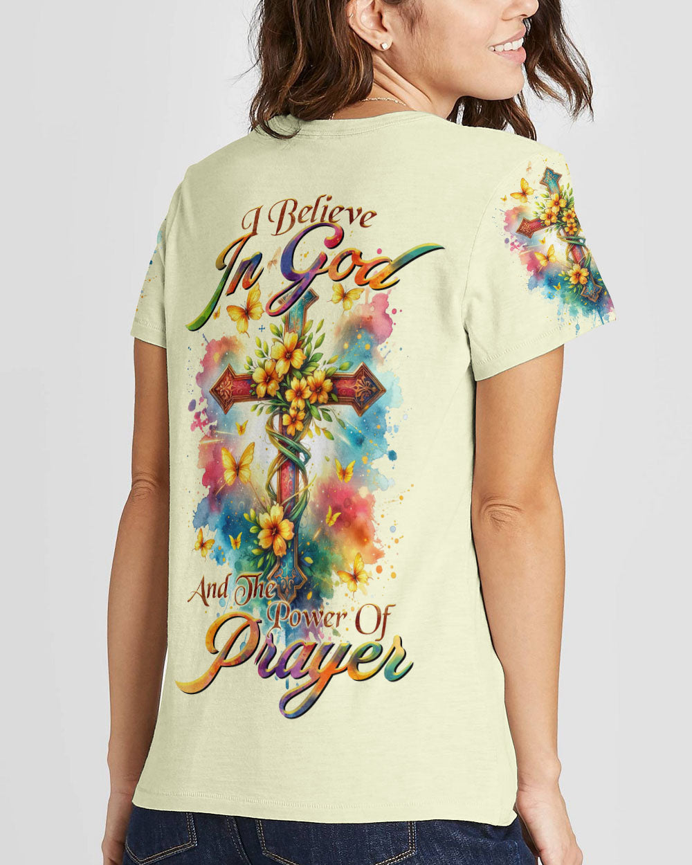 I Believe In God Women's All Over Print Shirt - Tltr1811233