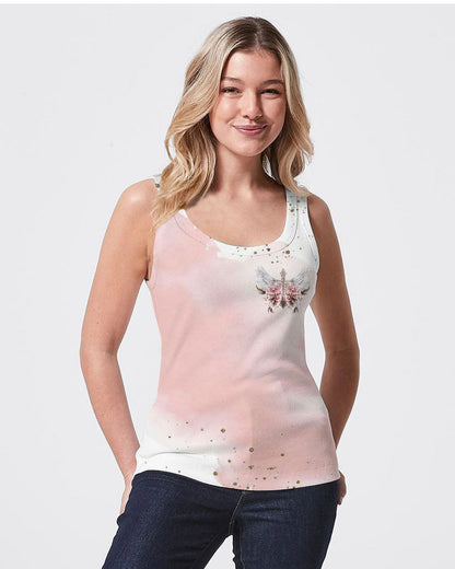 I Believe There Are Angels Among Us Floral Wings Women's All Over Print Shirt - Tltr2508234