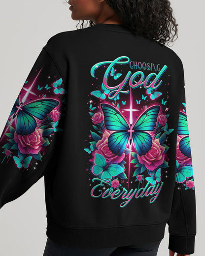 Choosing God Everyday Butterfly Women's All Over Print Shirt - Tltr2601242