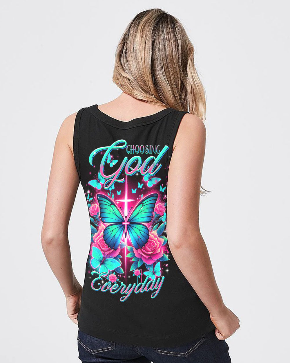 Choosing God Everyday Butterfly Women's All Over Print Shirt - Tltr2601242