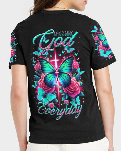 Choosing God Everyday Butterfly Women's All Over Print Shirt - Tltr2601242