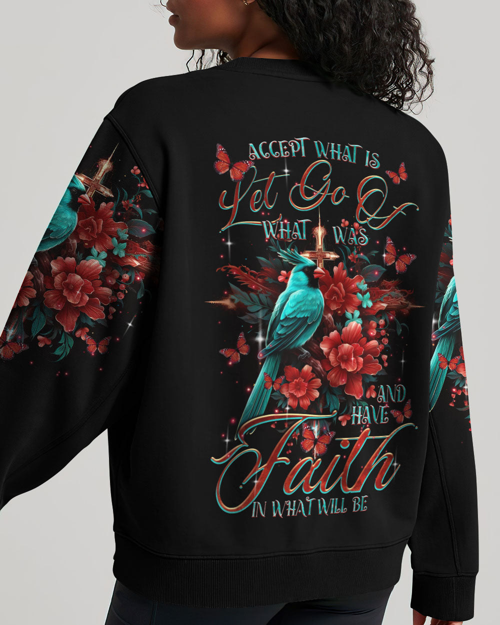 Accept What Is Let Go Of What Was Cardinal Women's All Over Print Shirt - Tltr2712234