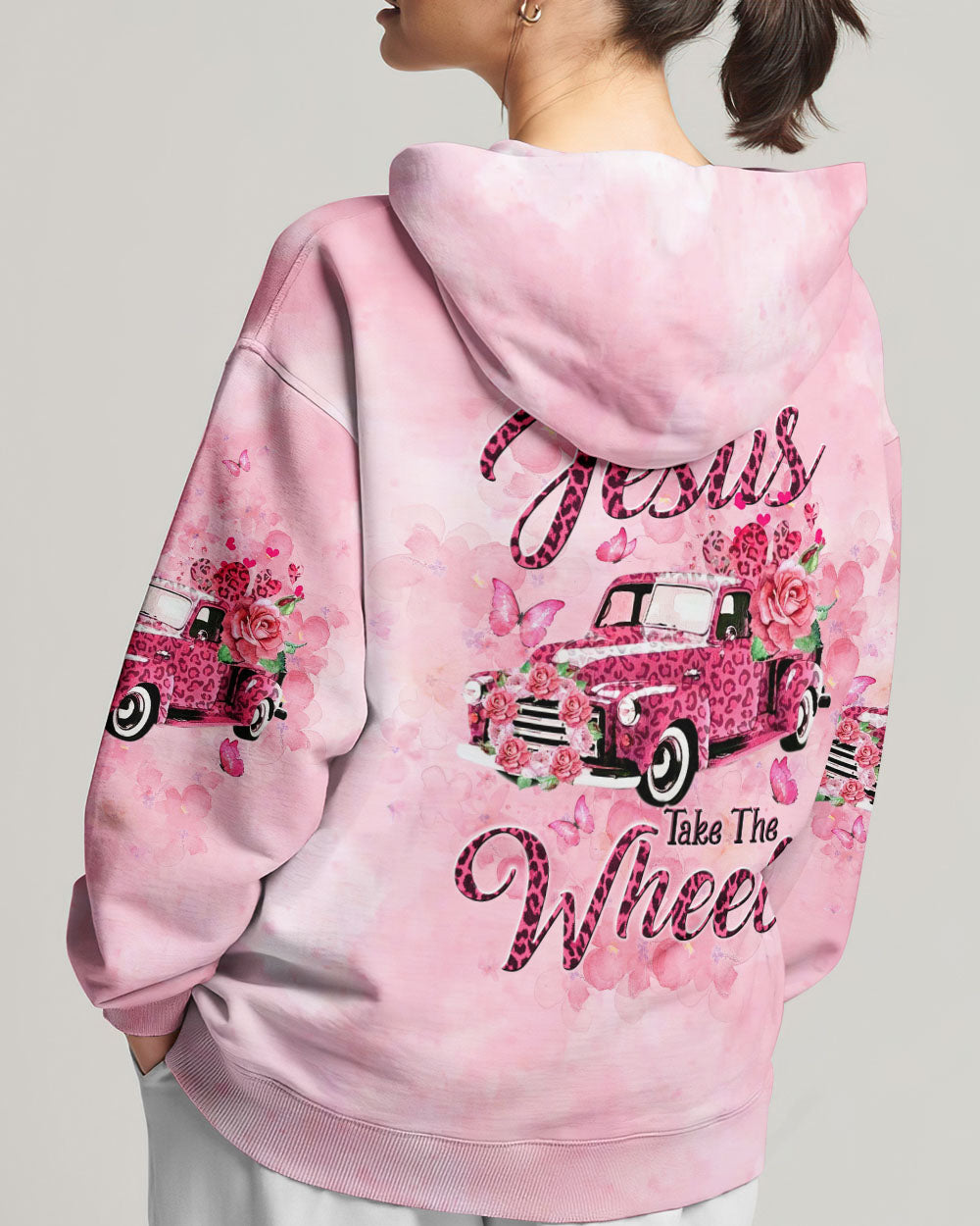 Jesus Take The Wheel Women's All Over Print Shirt - Tltw2110233