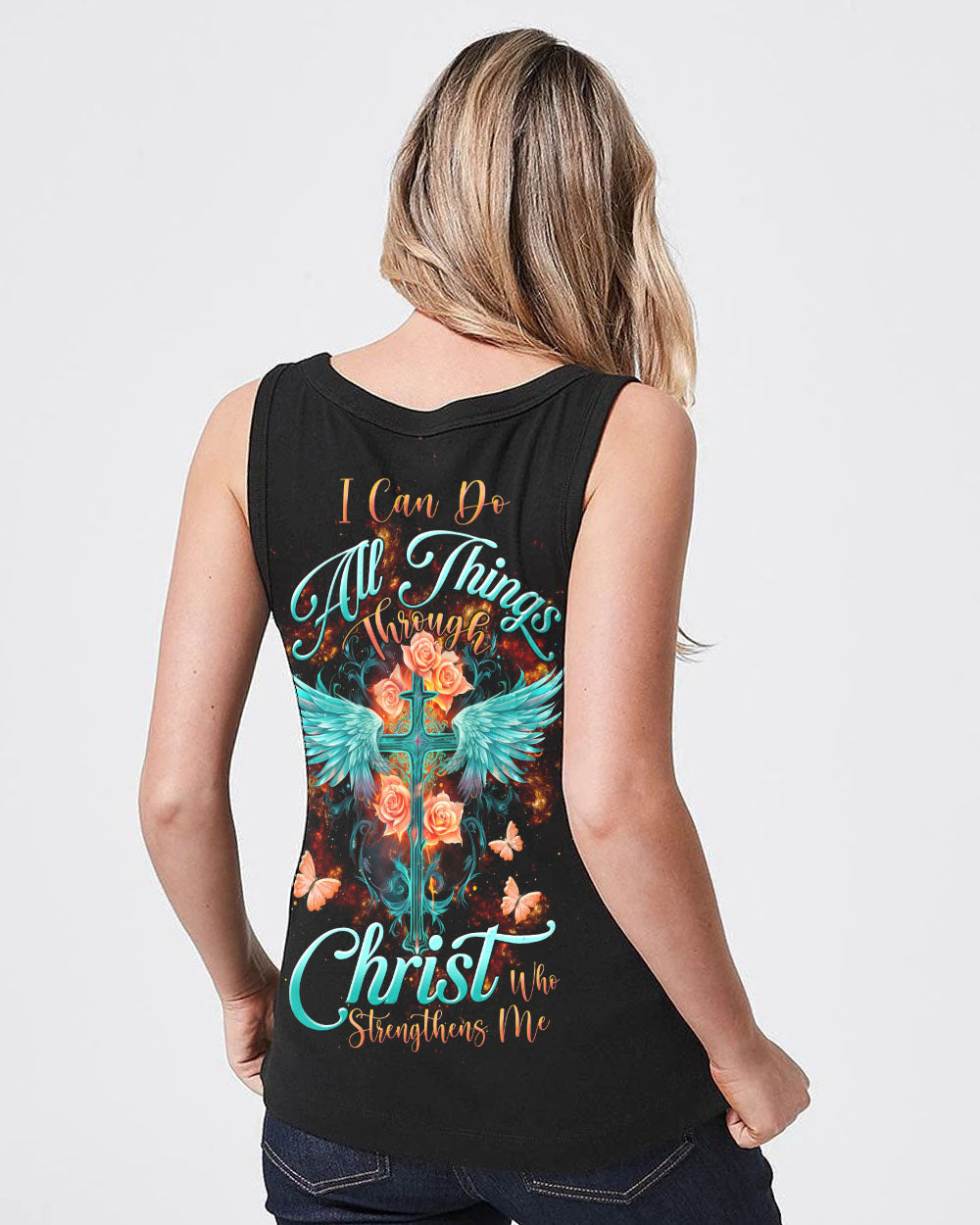 I Can Do All Things Through Christ Women's All Over Print Shirt - Tltw2909232