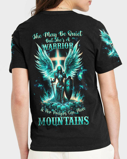 Prayers Can Move Mountains Warrior Wings Wings Women's All Over Print Shirt - Tltw2912234