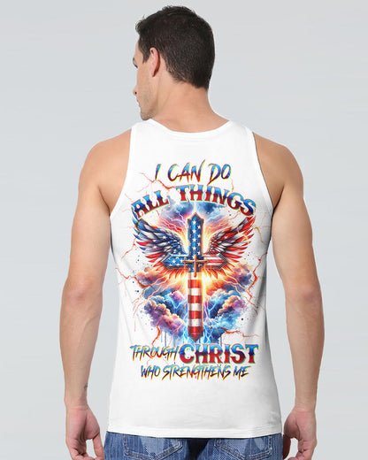 I Can Do All Things Cross Wings Men's All Over Print Shirt - Tltw3001243