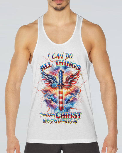 I Can Do All Things Cross Wings Men's All Over Print Shirt - Tltw3001243