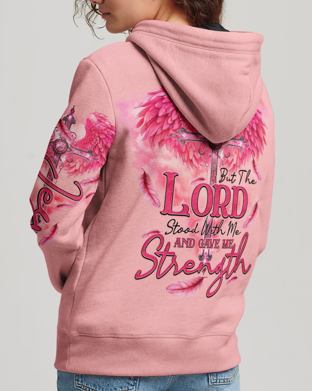 Lord Stood With Me And Gave Me Strength Women's All Over Print Shirt - Ty1909231