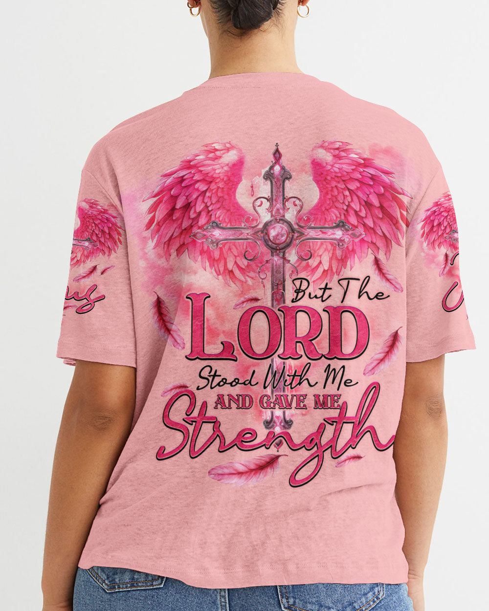 Lord Stood With Me And Gave Me Strength Women's All Over Print Shirt - Ty1909231