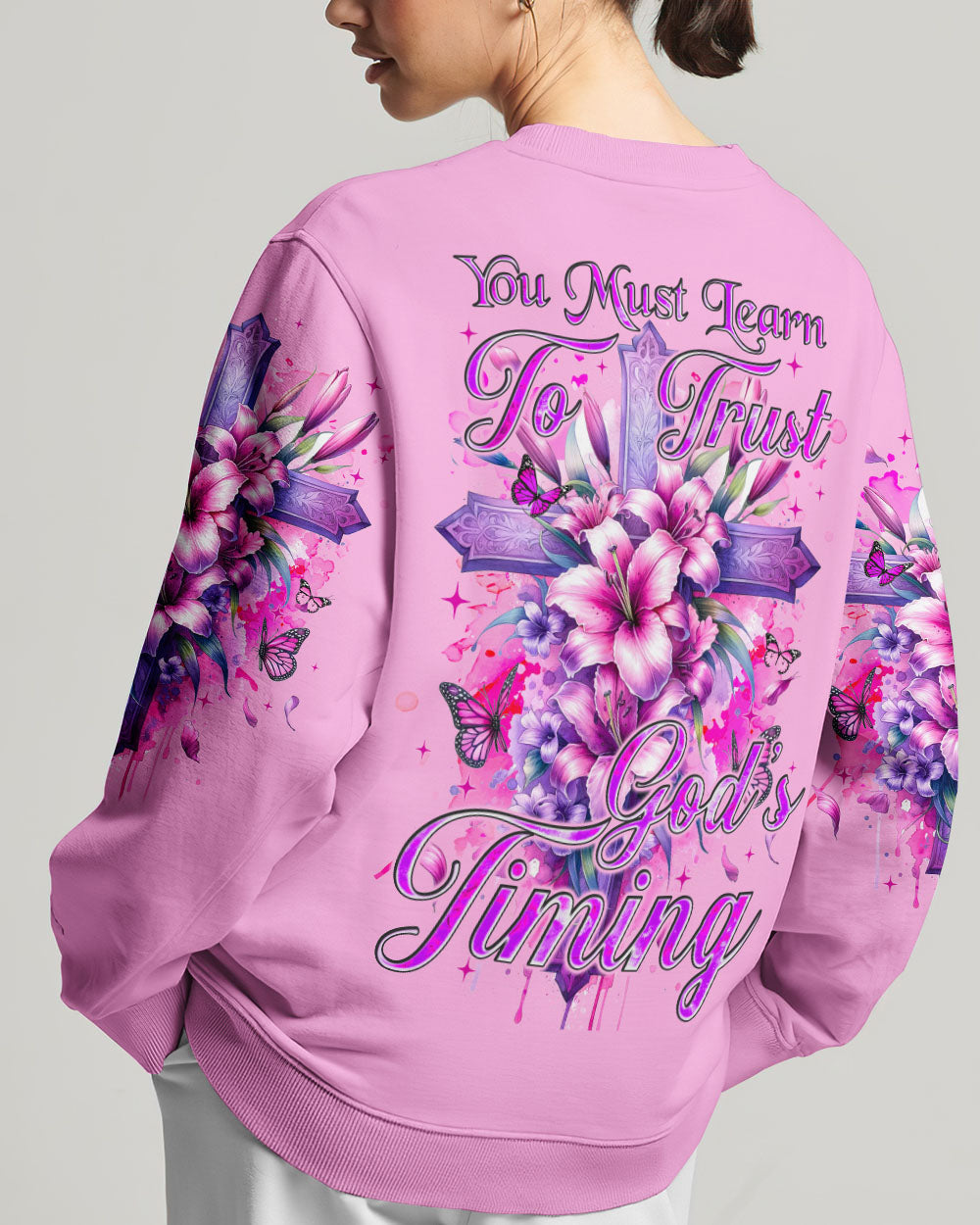 You Must Learn To Trust God's Timing Women's All Over Print Shirt - Tyqy0401231