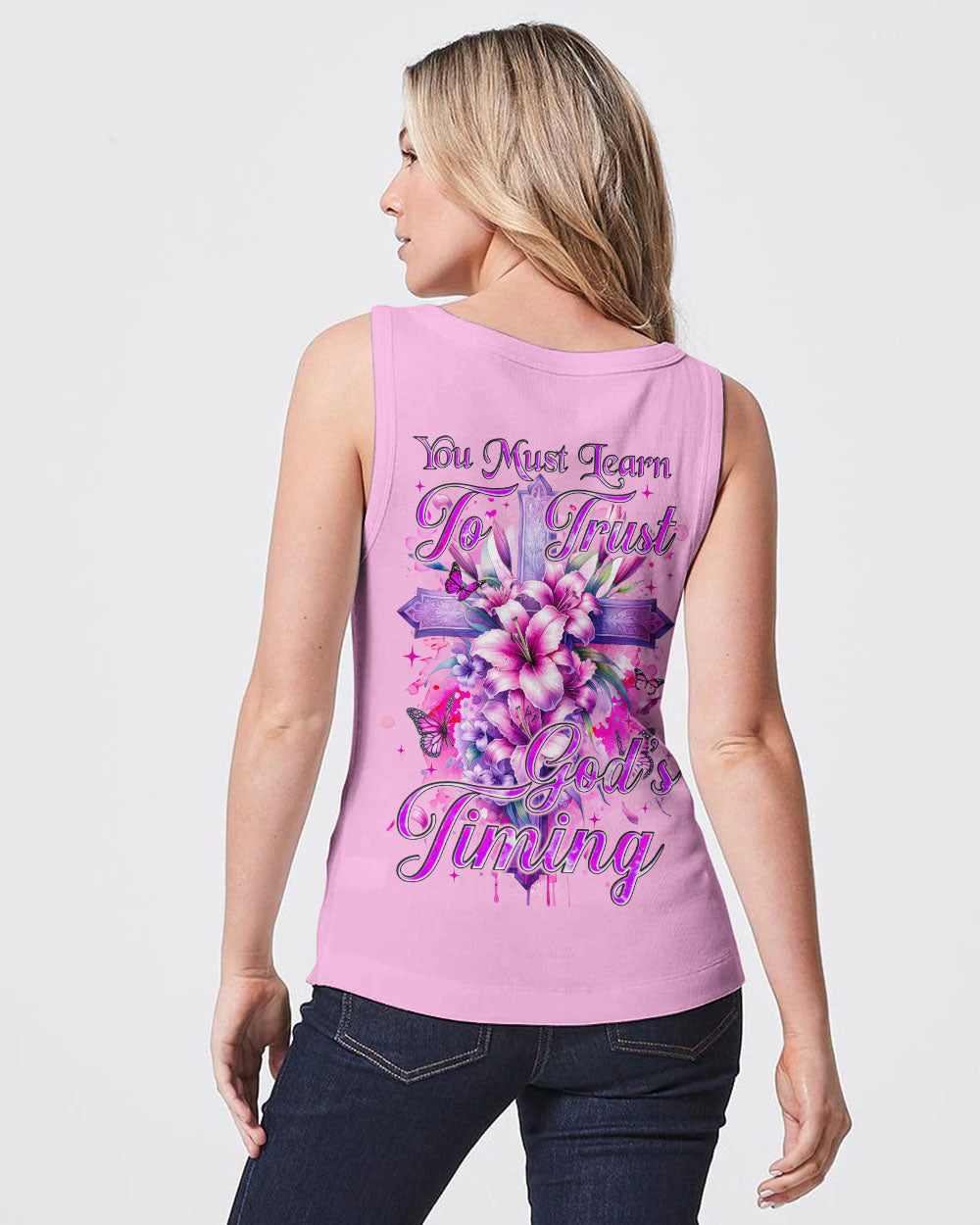 You Must Learn To Trust God's Timing Women's All Over Print Shirt - Tyqy0401231