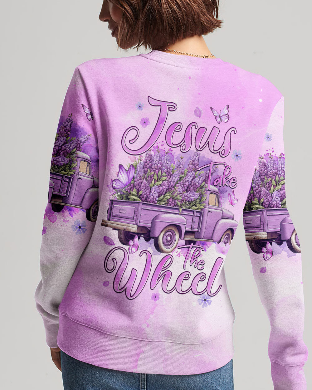 Jesus Take The Wheel Women's All Over Print Shirt - Tyqy2711231