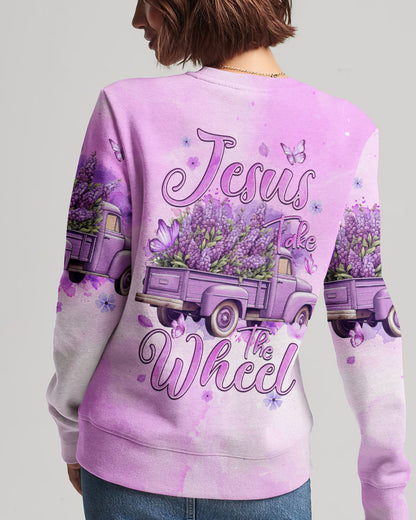 Jesus Take The Wheel Women's All Over Print Shirt - Tyqy2711231