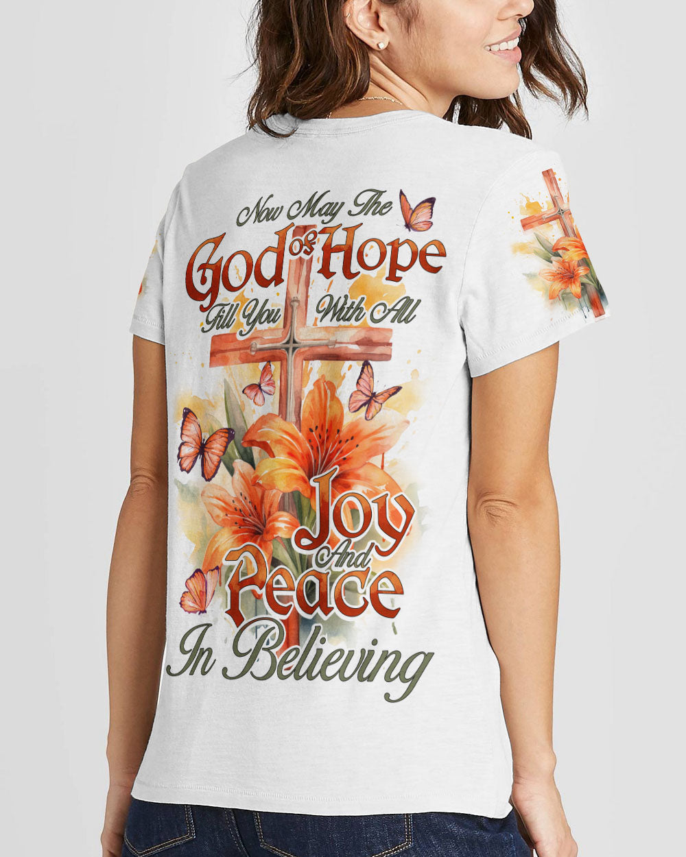 Peace In Believing Women's All Over Print - Tytd2309232