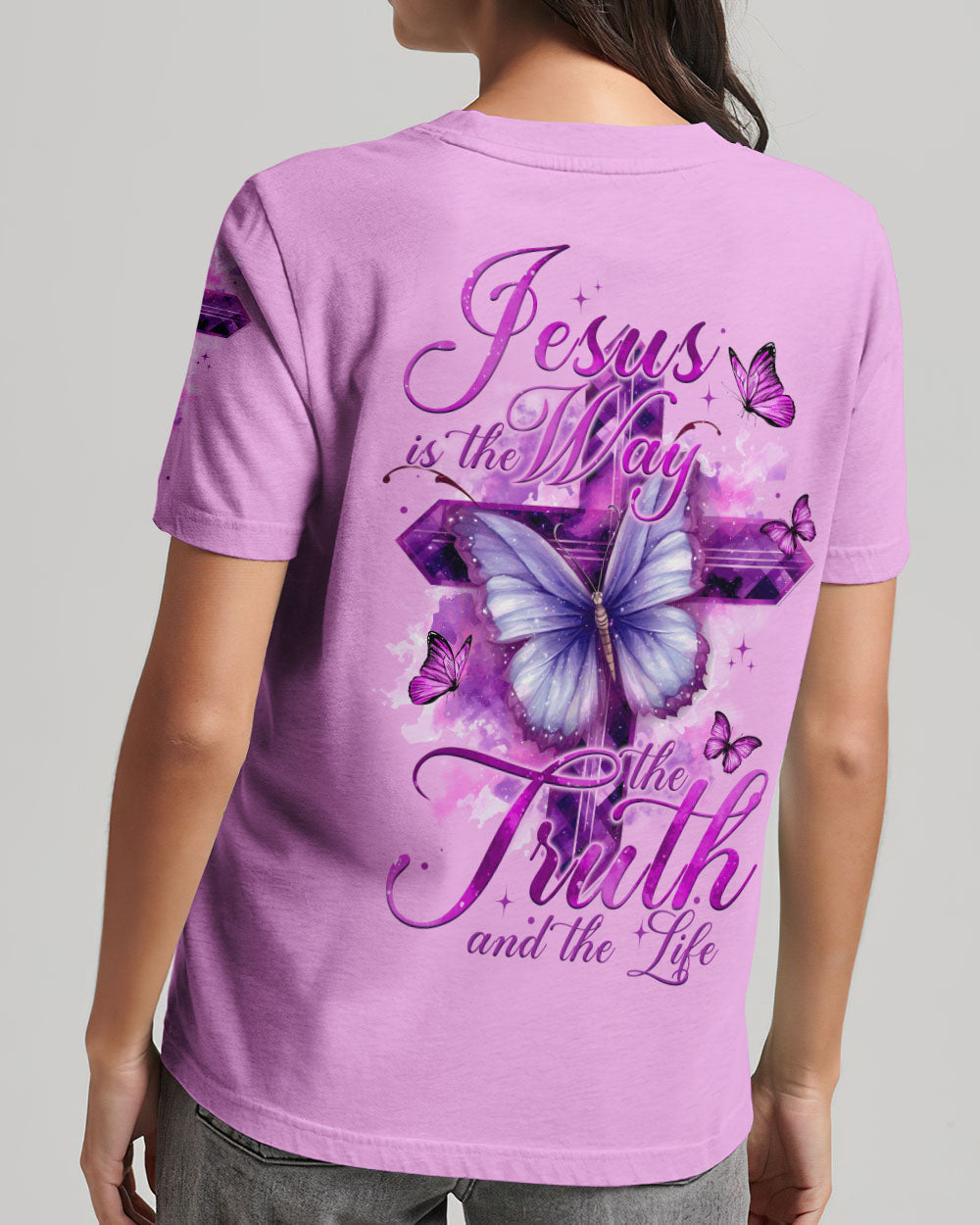 Jesus Is The Life Women's All Over Print Shirt - Tytm0609234