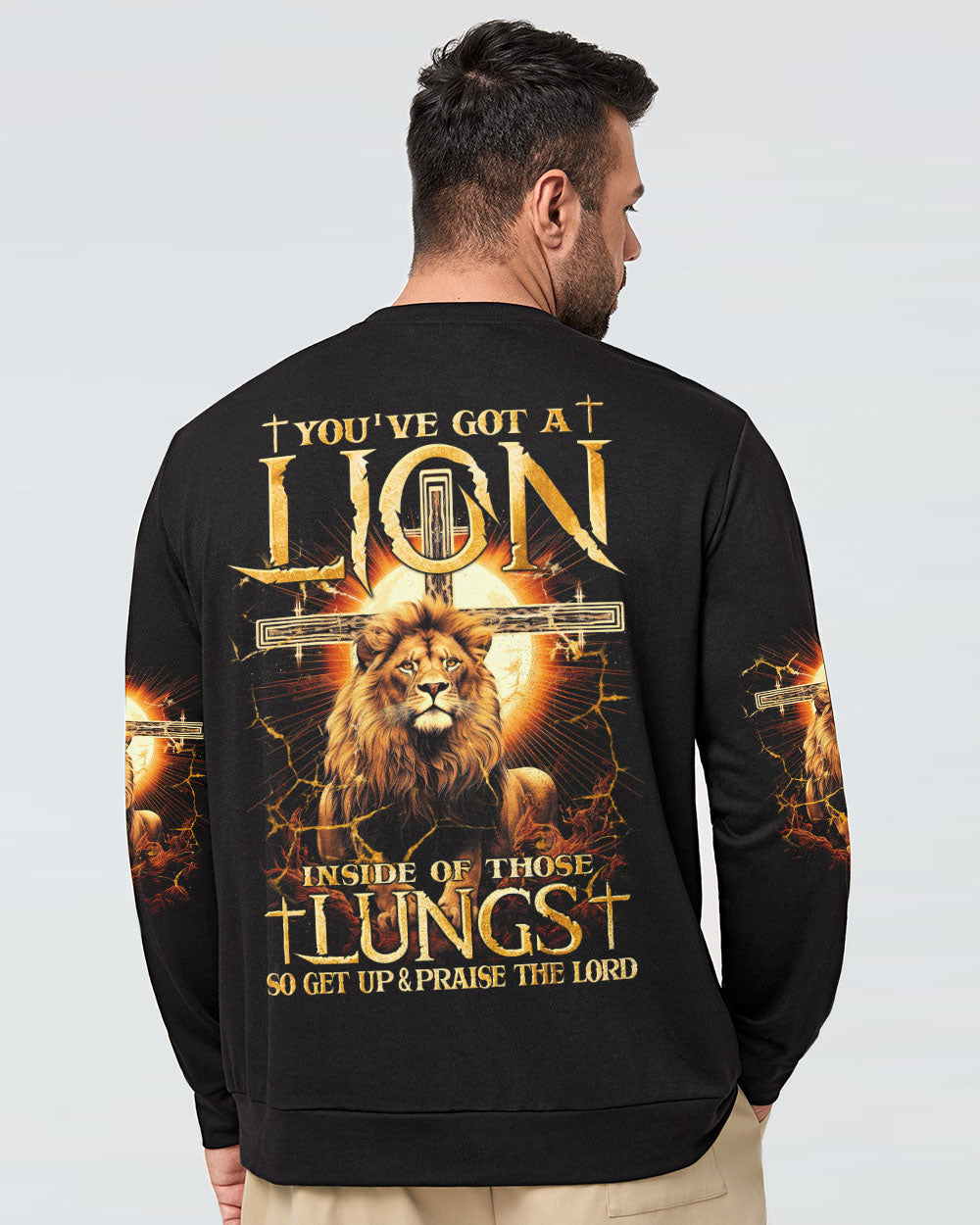 Lion In Lungs Men's All Over Print Shirt - Tytm1210234