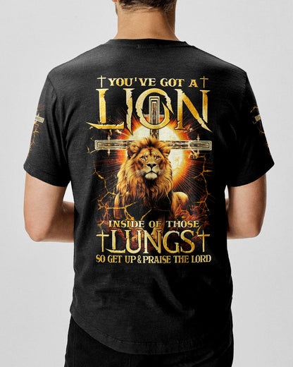 Lion In Lungs Men's All Over Print Shirt - Tytm1210234