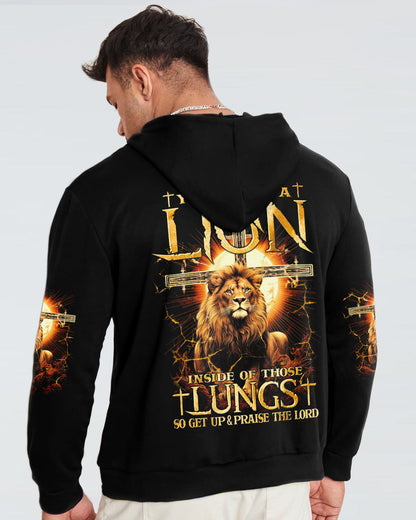 Lion In Lungs Men's All Over Print Shirt - Tytm1210234