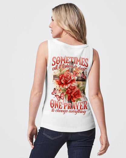 One Prayer To Change Everything Women's All Over Print Shirt - Tytm2308234