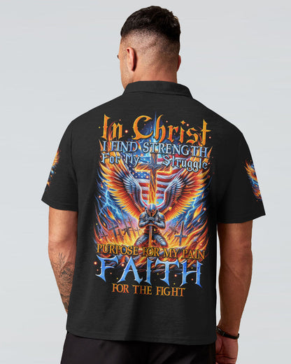 In Christ I Find Strength Men's All Over Print Shirt - Tytm3110234