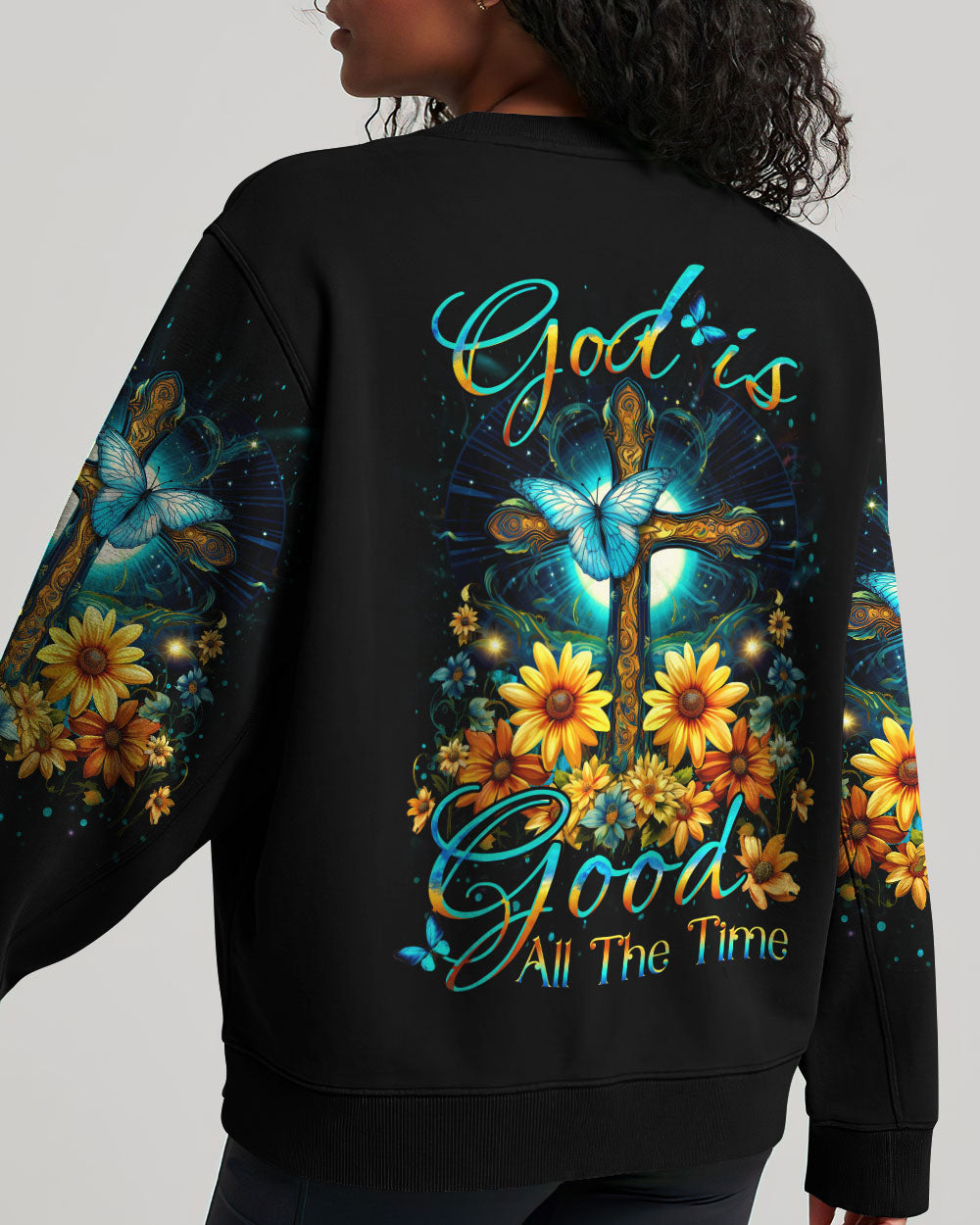 God Is Good All The Time Women's All Over Print Shirt - Yhdu0910232