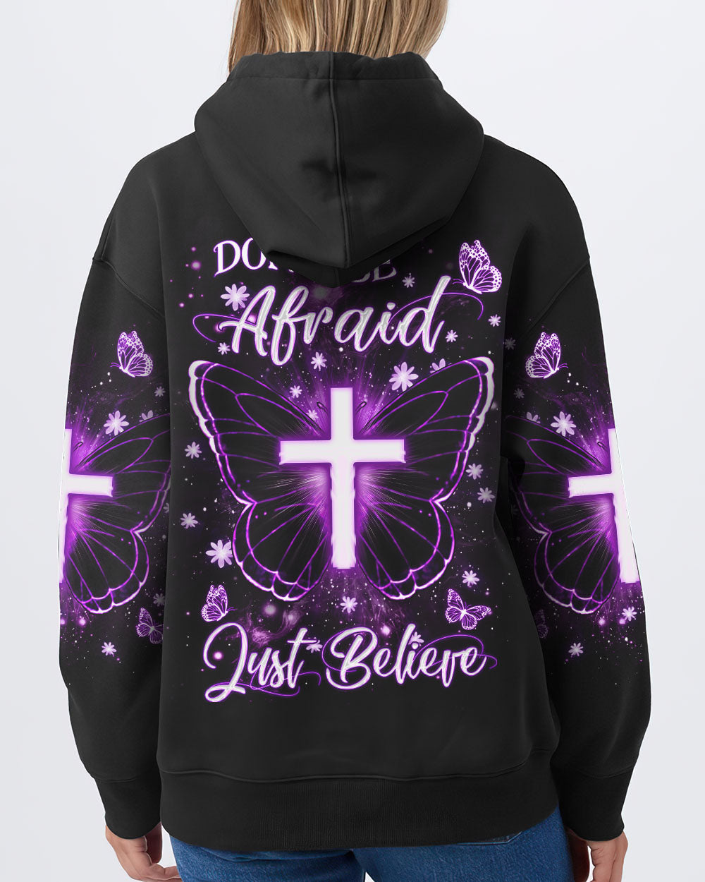 Don't Be Afraid Just Believe Women's All Over Print Shirt - Yhdu1309231