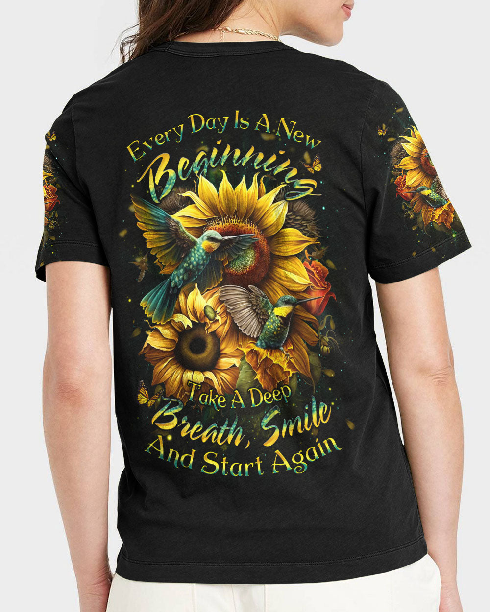 Every Day Is A New Beginning Women's All Over Print Shirt - Yhdu1809233