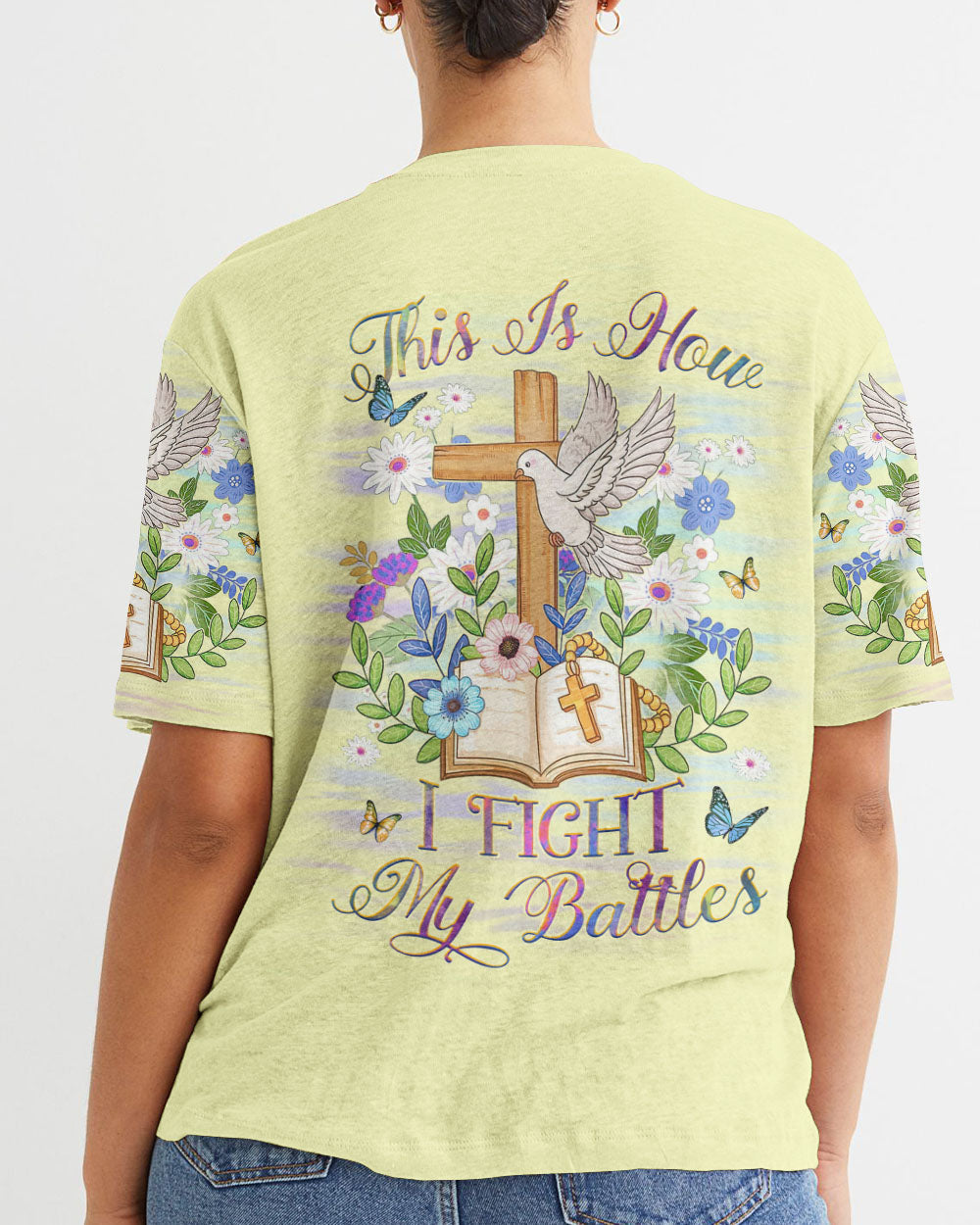 This Is How I Fight My Battles Women's All Over Print Shirt - Yhhg1409232