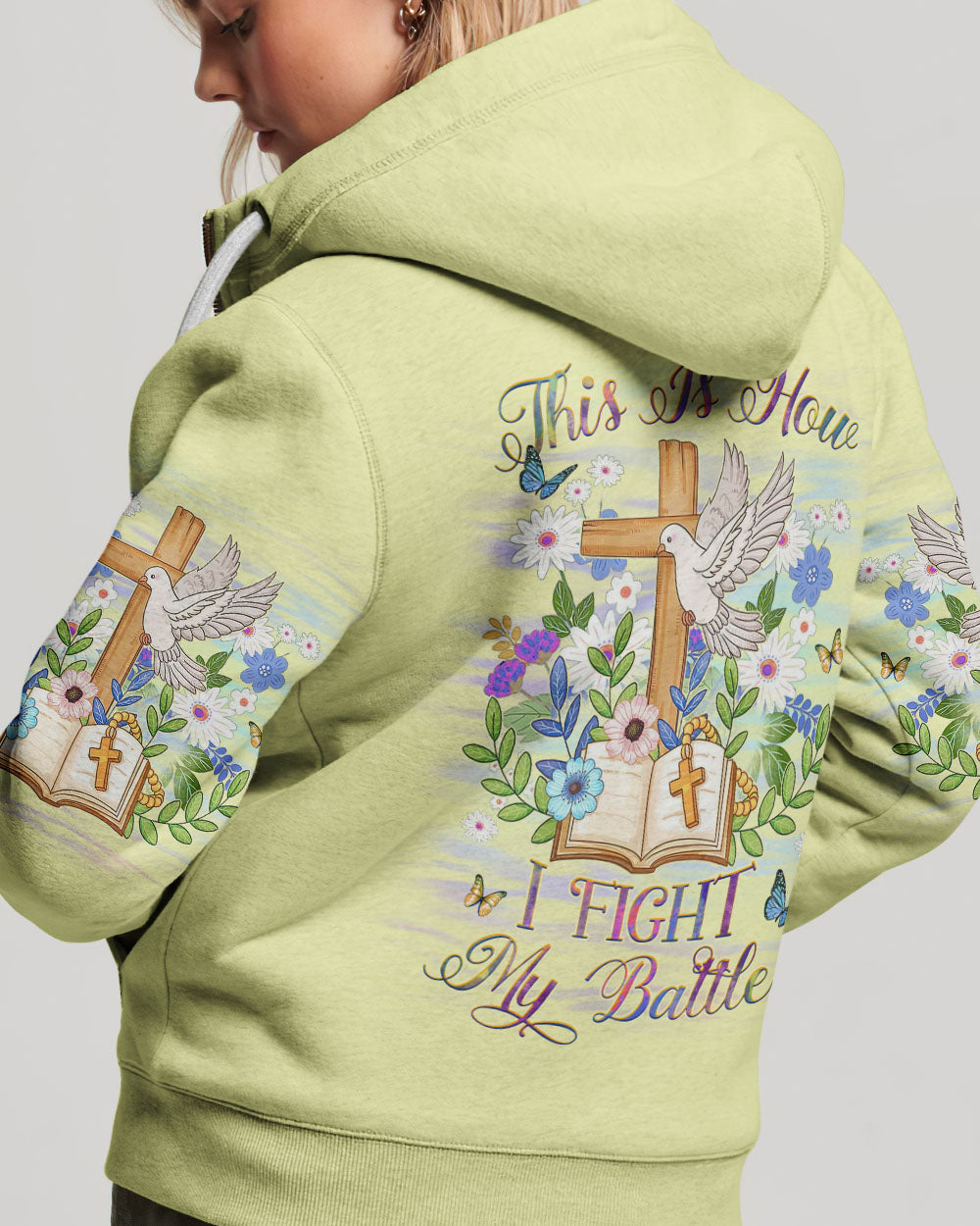 This Is How I Fight My Battles Women's All Over Print Shirt - Yhhg1409232