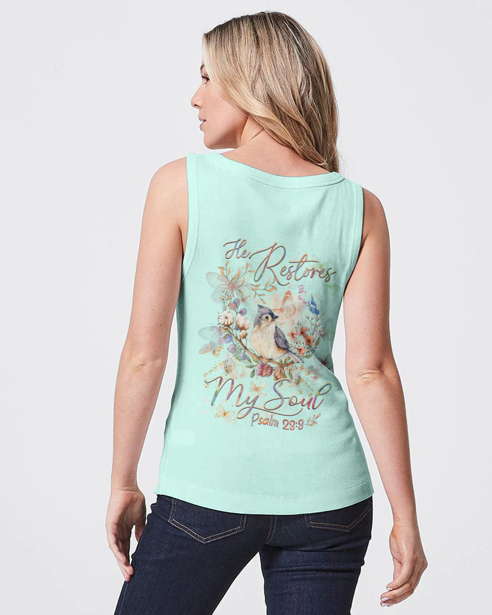 He Restores My Soul Women's All Over Print Shirt - Yhhg1809232