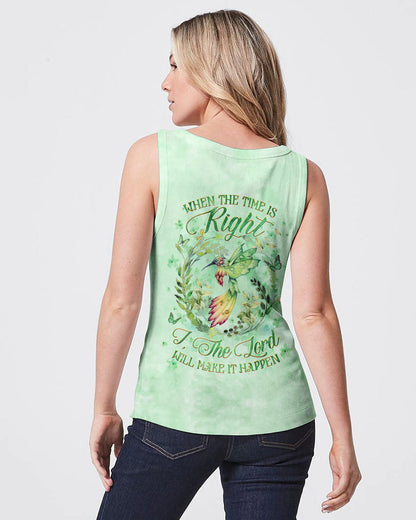 When The Time Is Right Women's All Over Print Shirt - Yhhg3108234