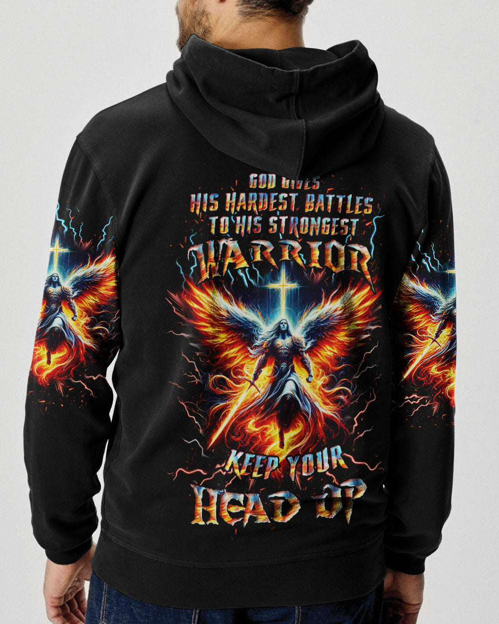 Keep Your Head Up Men's All Over Print Shirt - Yhhn0103243