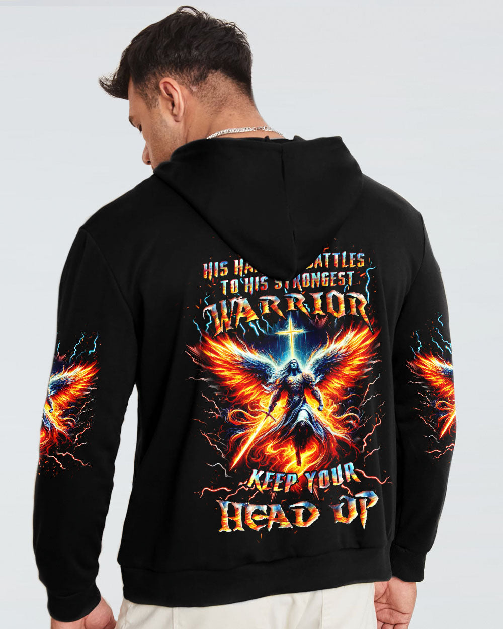 Keep Your Head Up Men's All Over Print Shirt - Yhhn0103243