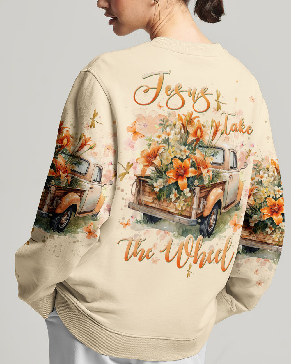 Jesus Take The Wheel Women's All Over Print Shirt - Yhhn0501242