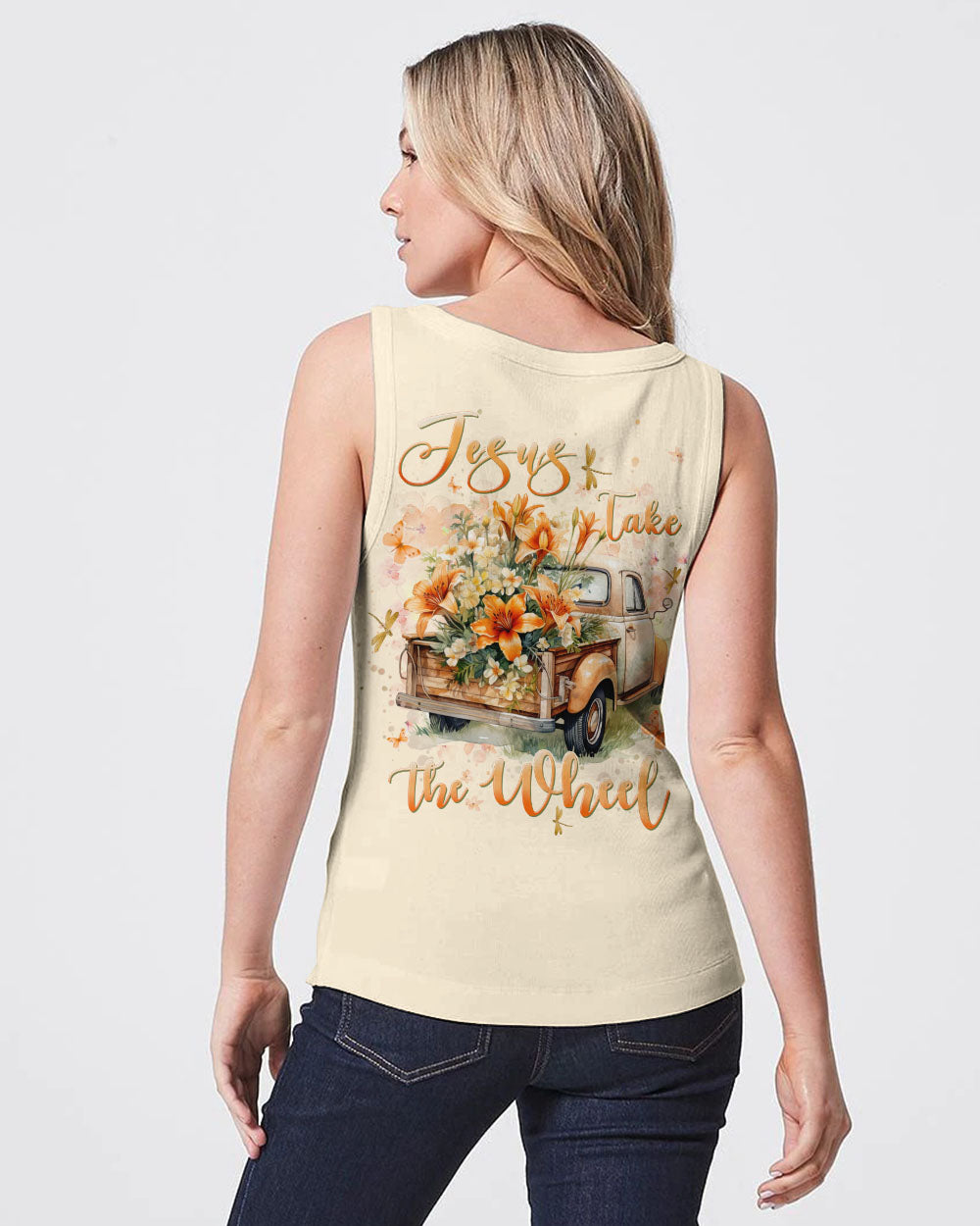 Jesus Take The Wheel Women's All Over Print Shirt - Yhhn0501242