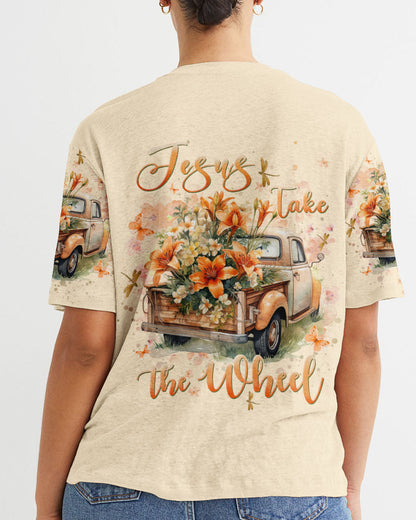 Jesus Take The Wheel Women's All Over Print Shirt - Yhhn0501242