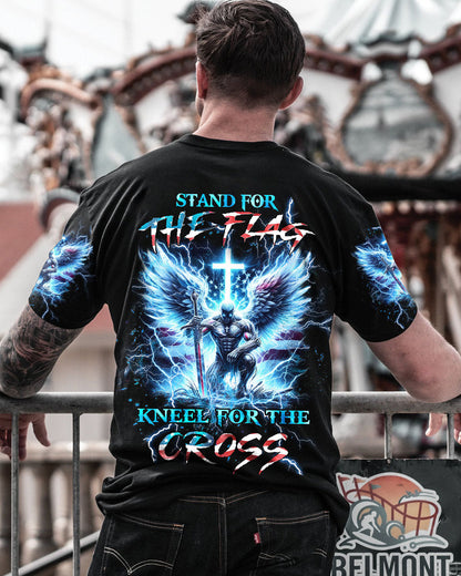 Stand For The Flag Kneel For The Cross Men's All Over Print Shirt - Yhhn1212234