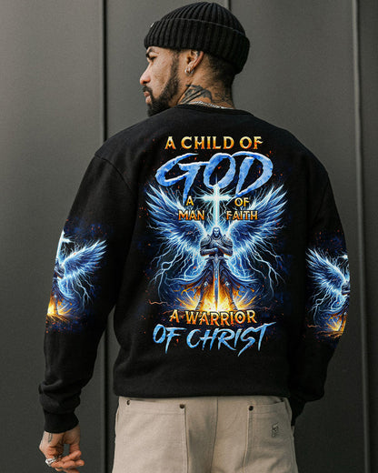 A Child Of God A Man Of Faith Men's All Over Print Shirt - Yhhn1503241