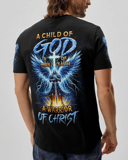 A Child Of God A Man Of Faith Men's All Over Print Shirt - Yhhn1503241