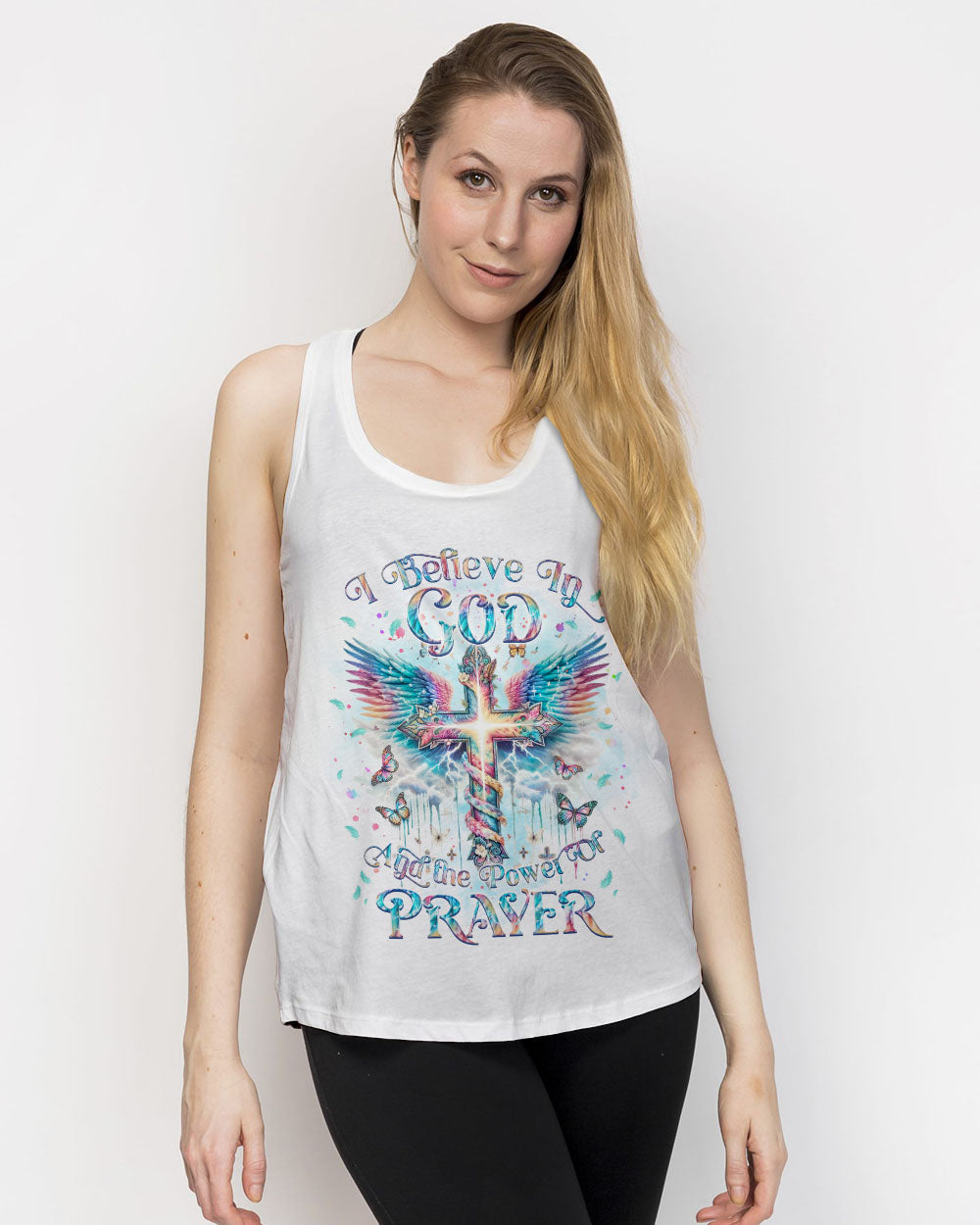 I Believe In God Women's All Over Print Shirt - Yhkd1412232