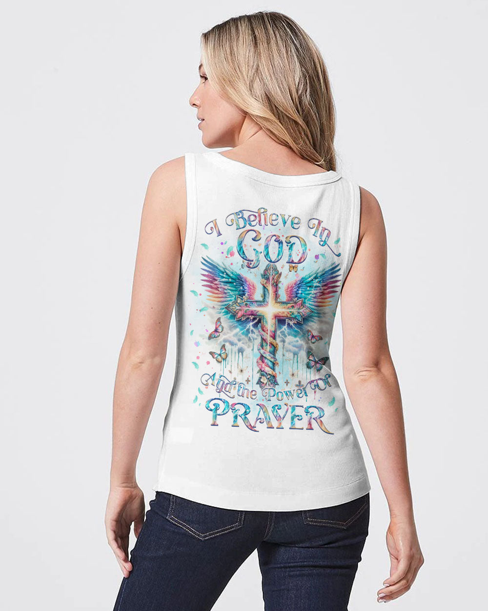 I Believe In God Women's All Over Print Shirt - Yhkd1412232