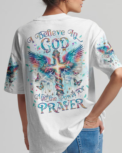 I Believe In God Women's All Over Print Shirt - Yhkd1412232