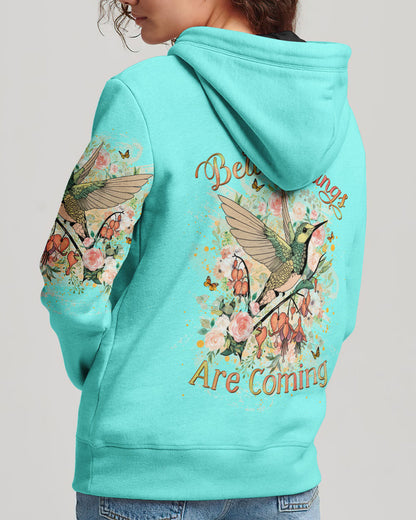 Better Things Are Coming Women's All Over Print Shirt - Yhlh14092302