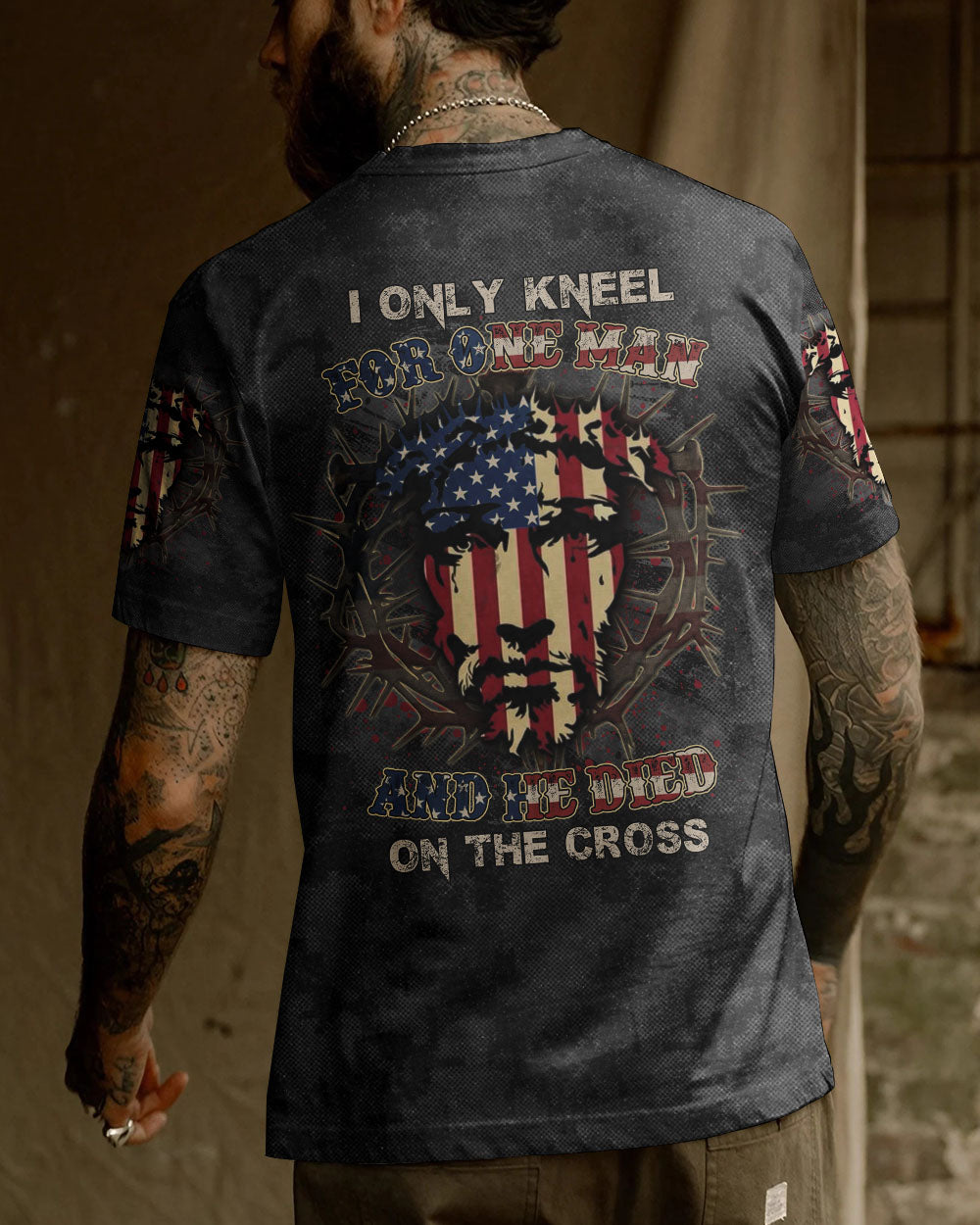 I Only Kneel For One Man Men's All Over Print Shirt - Yhlh19092304