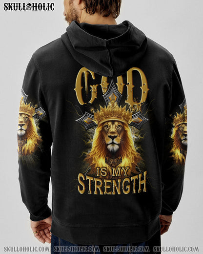 God Is My Strength Men's All Over Print Shirt - Yhlh2209234