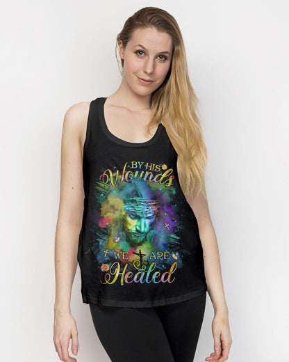 By His Wounds We Are Healed Women's All Over Print Shirt - Yhlh2909233