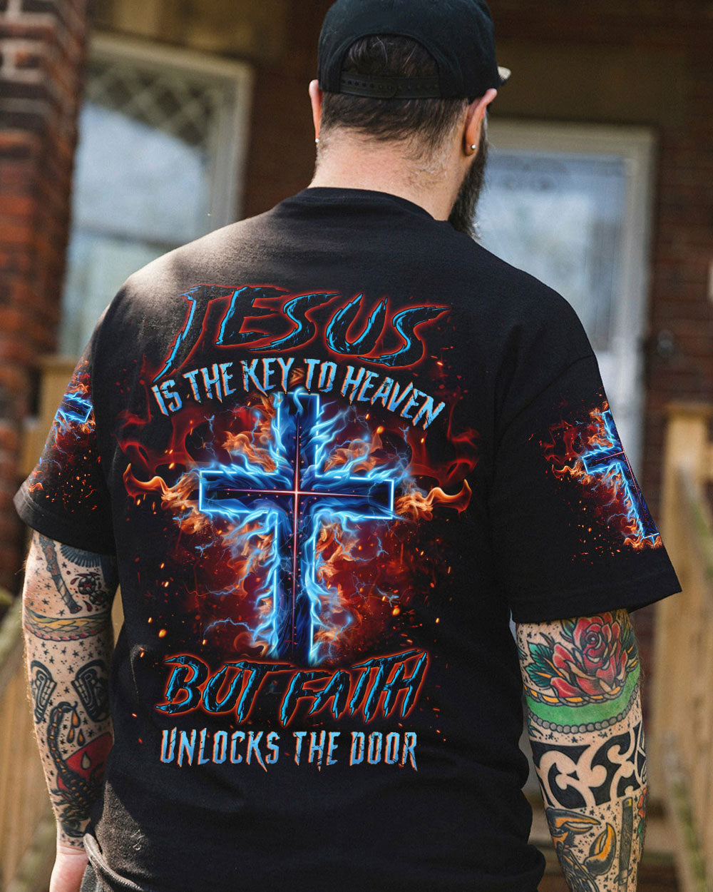 Jesus Is The Key To Heaven Men's All Over Print Shirt - Yhln0910231