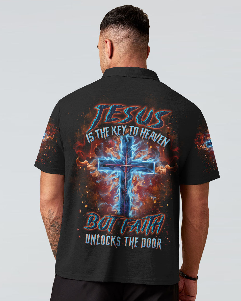 Jesus Is The Key To Heaven Men's All Over Print Shirt - Yhln0910231