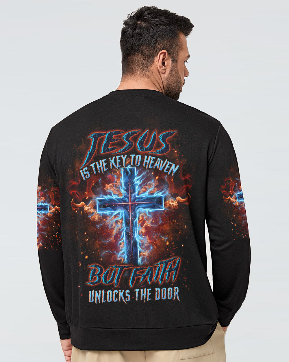 Jesus Is The Key To Heaven Men's All Over Print Shirt - Yhln0910231