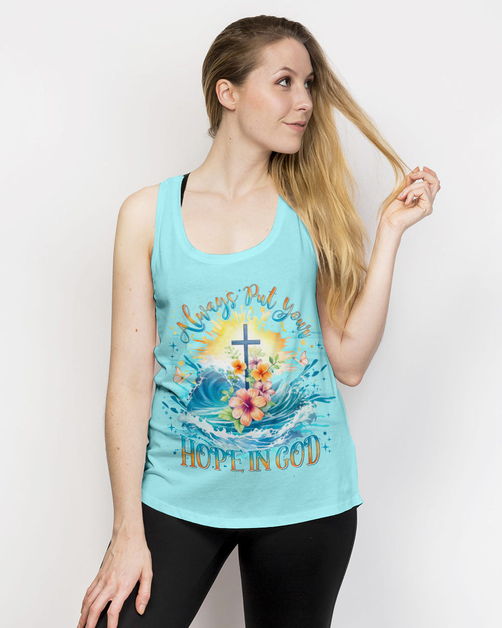 Always Put Your Hope In God Women's All Over Print Shirt - Yhln1010234